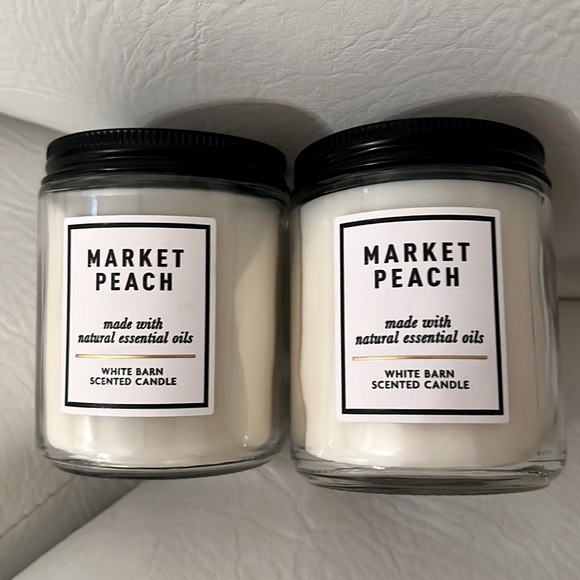 Market Peach Candles! - Picture 1 of 3